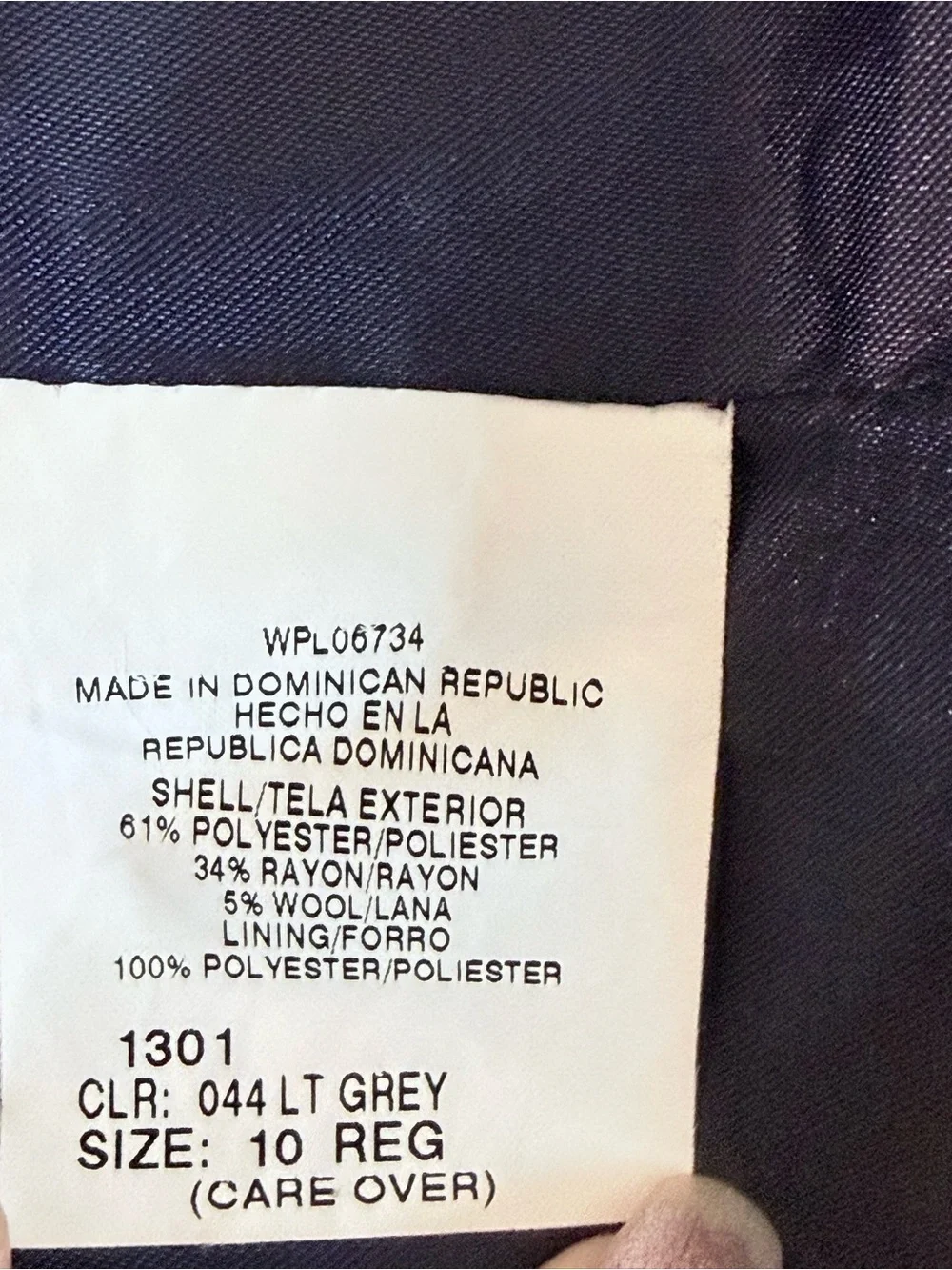 IZOD Boys Gray 2-Piece Suit Size 10 Regular Blazer & Dress Pants